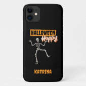 Gepersonaliseerde Halloween Happy Phone Case (Achterkant)