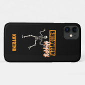 Gepersonaliseerde Halloween Happy Phone Case (Achterkant (horizontaal))