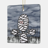 Gepersonaliseerde Halloween Horror Mummy Ornament (Links)