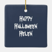 Gepersonaliseerde Halloween Horror Mummy Ornament (Achterkant)