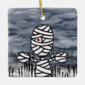 Gepersonaliseerde Halloween Horror Mummy Ornament (Voorkant)