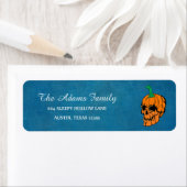 Gepersonaliseerde Halloween Little Pumpkin Etiket (Insitu)