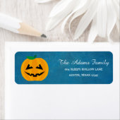 Gepersonaliseerde Halloween Little Pumpkin Etiket (Insitu)
