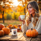 Gepersonaliseerde Halloween Magic Brew Mok – Aange