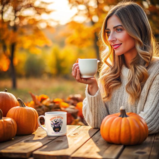 Gepersonaliseerde Halloween Magic Brew Mok – Aange