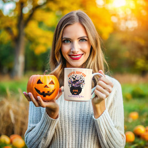 Gepersonaliseerde Halloween Magic Brew Mok – Aange