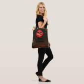 Gepersonaliseerde Halloween met vogelverschrikkers Tote Bag (Op model)