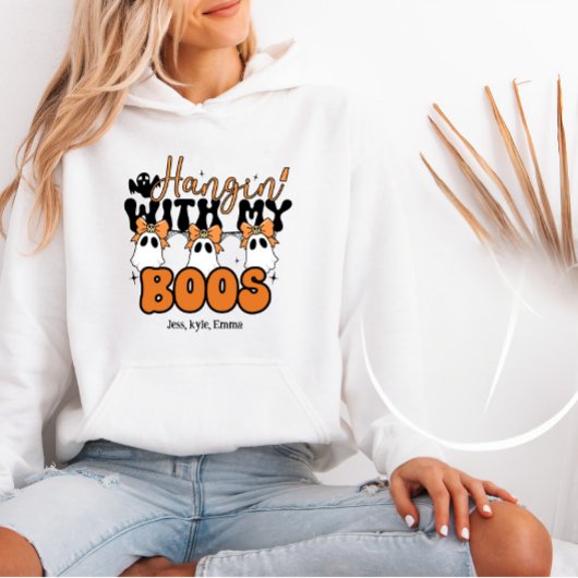 Gepersonaliseerde Halloween Moms – Hangin’ With My Hoodie