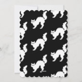 GEPERSONALISEERDE HALLOWEEN NIGHT HORROR FEEST UIT FEESTDAGENKAART (Achterkant)