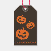 Gepersonaliseerde Halloween Party Favor & Gift | L Cadeaulabel (Achterkant)
