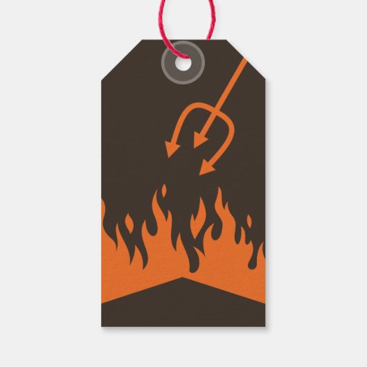 Gepersonaliseerde Halloween Party Favor & Gift | L Cadeaulabel (Achterkant)