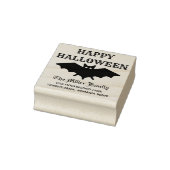Gepersonaliseerde Halloween Party uitnodigingen Rubberstempel (Stempel)