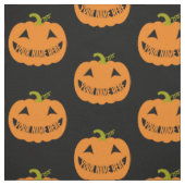 Gepersonaliseerde Halloween Pumpkin Stof (Swatch)