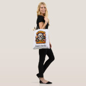 Gepersonaliseerde Halloween Pun Schattigee Mummy C Tote Bag (Op model)