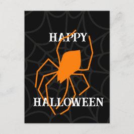 Gepersonaliseerde Halloween Spin Web uitnodiging