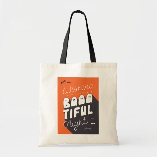 Gepersonaliseerde Halloween Trick or treat tas (Voorkant)