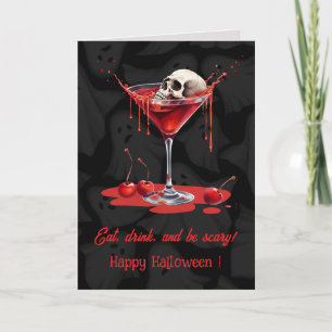 Gepersonaliseerde Halloween Wenskaart – Spooky, Fu Kaart