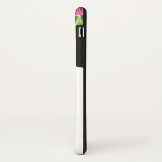 Gepersonaliseerde hamster en bloemen Case-Mate iPhone case (Achterkant/links)