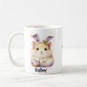 Gepersonaliseerde Hamster Pet Pasen/Lente Mok (Links)