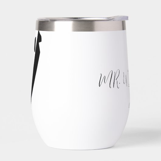 Gepersonaliseerde Hand Geschreven bruiloft Tuxedo (Links)