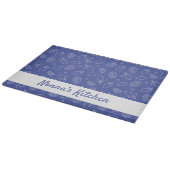 Gepersonaliseerde Hand getrokken Italiaanse citroe Snijplank (Hoek)