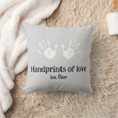 Gepersonaliseerde Handafdrukken van liefde Kinder  Kussen (Deken)