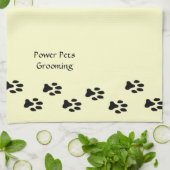 Gepersonaliseerde handdoek van Pet Groomer (Gevouwen)