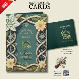 GEPERSONALISEERDE HANDFASTING IERSE KELTISCHE KNOP KAART