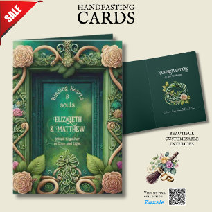 GEPERSONALISEERDE HANDFASTING IERSE KELTISCHE KNOP KAART