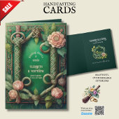 GEPERSONALISEERDE HANDFASTING IERSE KELTISCHE KNOP KAART