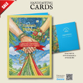 GEPERSONALISEERDE HANDFASTING KAART PAGAN CELTIC D