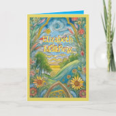 GEPERSONALISEERDE HANDFASTING KAART PAGAN KELTISCH (Voorkant)