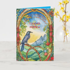 GEPERSONALISEERDE HANDFASTING KAART PAGAN KELTISCH