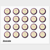 Gepersonaliseerde handgemaakte door Stickers (Vel)