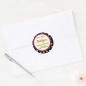 Gepersonaliseerde handgemaakte door Stickers (Envelop)