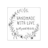 Gepersonaliseerde Handgemaakte Rubber Stamp Rubberstempel (Afrduk)