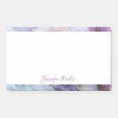 Gepersonaliseerde handschrift tekst Waterverf Flow Post-it® Notes (Voorkant)
