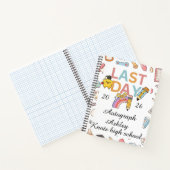 Gepersonaliseerde handtekeningen voor schoolverlat notitieboek (Binnen)