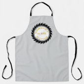 Gepersonaliseerde Handyman Carpenter Quotes Gezegd Schort (Voorkant)