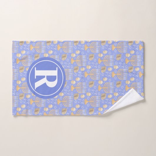 Gepersonaliseerde Hanukkah Handdoek (Handdoek)