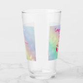  gepersonaliseerde Happy 100th Birthday Glas (Rechts)