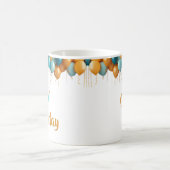 Gepersonaliseerde Happy 25th Birthday Coffee Mok (Center)