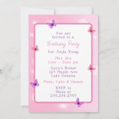 Gepersonaliseerde Happy Birthday |  Aziatisch meis Kaart (Achterkant)