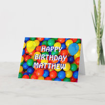 Gepersonaliseerde Happy Birthday Ball Pit Theme Bo