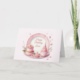 Gepersonaliseerde Happy Birthday Bord Kaart