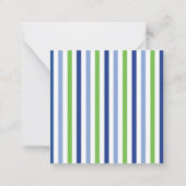 Gepersonaliseerde Happy Birthday Enclosure Kaarten Notitiekaartje (Achterkant)