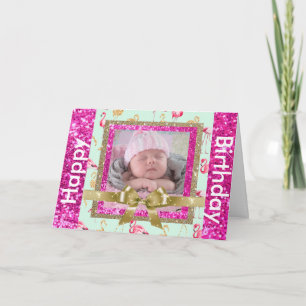 Gepersonaliseerde Happy Birthday Kaart voor oma