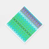 Gepersonaliseerde Happy Birthday Paper servetten (Hoek)