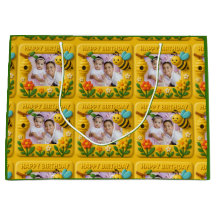 Gepersonaliseerde Happy Birthday Schattigee bijen