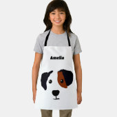 Gepersonaliseerde Happy Dog Kinder All-over print Schort (Insitu)